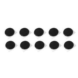 Audio Fan Suction Cup Base, Diameter 3.1 inches (8 cm), Car Suction Cup Base Base, Dashboard, Suction Cup Base for Car Holder, Auxiliary Plate and Suction Cup Base, Suitable for Cars, Black, Set of 10