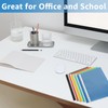 AUTUUCKEE 12 Pcs A4 Document Folder, Modern Plastic Folders with