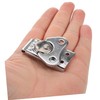 ABOOFAN 4pcs Stainless Steel Butterfly Latch Heavy Duty Toggle Latches