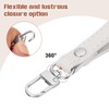 PATIKIL Leather Wristlet Strap, PU Leather Wristlet Keychain Strap Hand