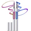 UCANBE Chameleon Liquid Eyeliner - Purple Blue Duo, Multi-Chrome Metallic