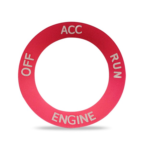 CyperFair Car Start Button Cover, Scratch-resistant & Dustproof Vehicle Start