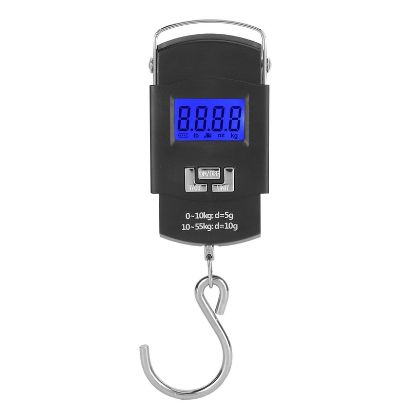 Electronic Scale 55KG Portable Digital Scale with Hanging Hook for