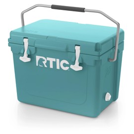 RTIC 20 QT Ultra-Tough Cooler Hard Insulated Portable Ice Chest Box for Beach, Drink, Beverage, Camping, Picnic, Fishing, Boat, Barbecue, Lagoon