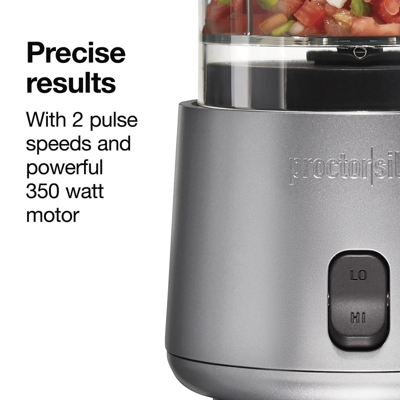 Proctor Silex Durable Electric Vegetable Chopper & Mini Food Processor