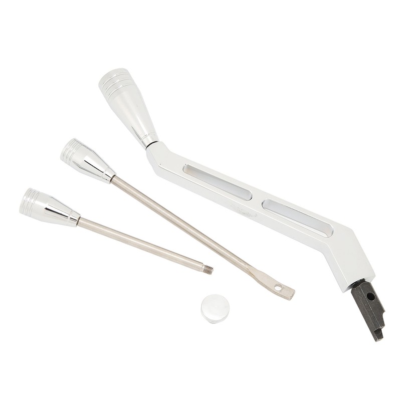 Shifter Lever Turn Signal Hazard Tilt Kit Polished Billet Stainless