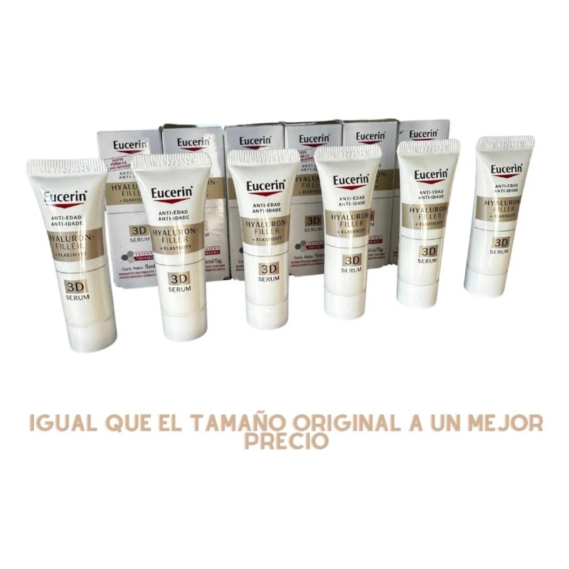 Eucerin Serum +elasticity 3d Antiedad Pack 30ml Hyaluron Piel Seca