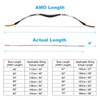 PATIKIL Bow String Replacement,12 Strands Recurve Bowstring for AMO 69"