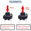 Mini Micro Momentary Tactile Push Button Switch 6 * 6