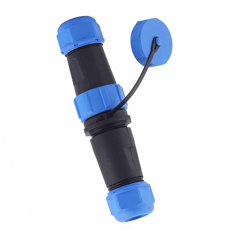 SP21 IP68 4Pin Waterproof Plastic Aviation Plug Socket Cable in