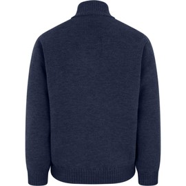 Hoggs of Fife - Hebrides II Mens windproof Jumper Zip Neck 1/4 zip windproof pullover Navy Large