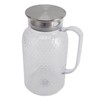 Water Pitcher with Lid and Handle 1500ml Acrylic Heat Resistant