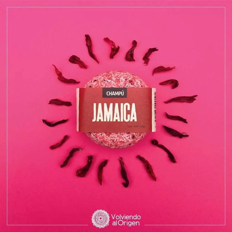 Volviendo al Origen Champú Sólido Jamaica 2 De 120g Volviendo