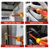 13PCS Electrical Screwdriver Set: Changeable Insulated Screwdriver Sets with Rubber