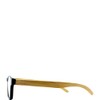 SAV Eyewear Bamboo 2550 Black Round Reading Glasses, 35 mm