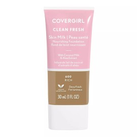 COVERGIRL (CHOICE of Color) Covergirl Clean Fresh Skin Milk Foundation NeW 1.0 fl oz - 600 Deep