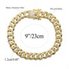 Cuban Link Anklet Bracelet for Women Men Teen Girls Boys,