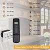 DEEKOOLGas Fireplace Remote Control Kit for Millivolt Gas Valve Fireplaces