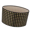 Lampshade Oval Shaped Hollow Metal Carved Compatible E27 E14 Caliber