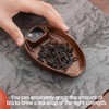 Solid Wood Electronic Tea Scale Tough Durable Convenient Display Screen