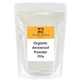 Organic Arrowroot Powder 250g by Manor Springs Organic