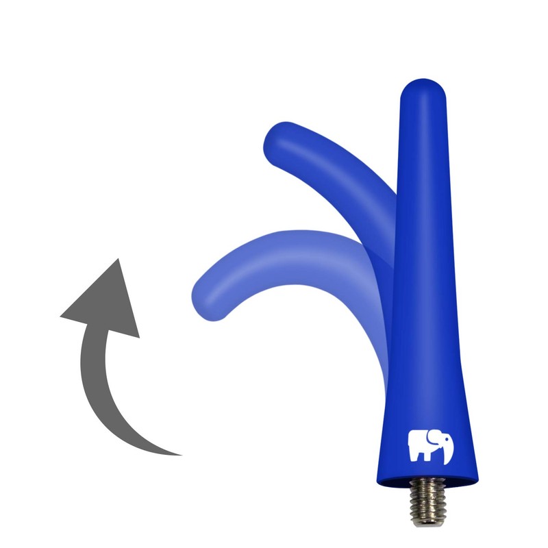 ONE250 2.5" inch Short Copper Core Antenna, Compatible with Chrysler