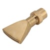 Fan Shaped Fountain Nozzle Copper Adjustable Uniform Water Spray Fan