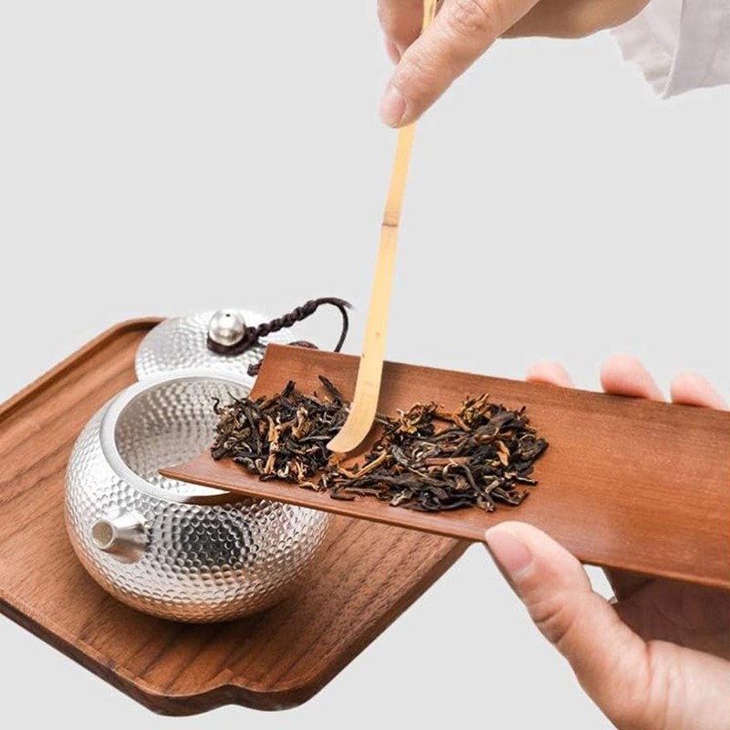 Tadipri Bamboo Chashaku for Traditional Asian Matcha Tea Preparation (Essential