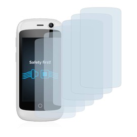 Savvies Pack of 6 Screen Protectors for Unihertz Jelly/Jelly Pro Screen Protector Ultra Transparent