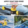 Jet-USA Foam Cannon Soap Applicator Gun for Garden Hose, Snow