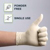 FifthPulse Medical Examination Latex Gloves Small - 50 Count -