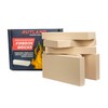 Rutland Fire Bricks, Firebricks for Wood-Burning Fireplaces & Woodstoves, Heat