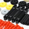 Etarnfly 427Pcs Technical Parts Cars Gears Axles - Wheels Connectors,