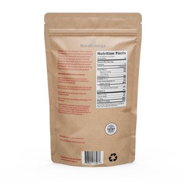 RoyalOmega Raw Organic Sea Moss | Dried Irish Sea Moss | 100% Natural, Wildcrafted Non-GMO Certified | Makes 120+oz of Seamoss Gel | 227g / 8oz