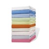 Fitted sheet for cot beds, yellow 140x70 and 120x60