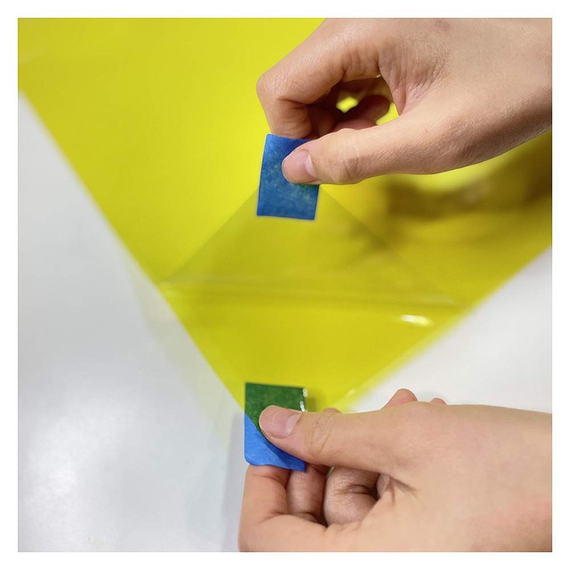 BDF CAYW Window Film Transparent Color Yellow (12" X 25ft)
