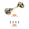 sourcing map 3 Inch Hook and Eye Latch, Barn Door