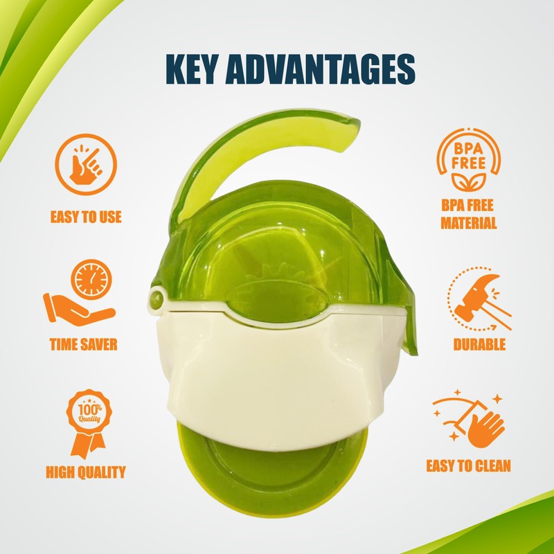 Garlic Chopper Roller Set with Peeler and Cleaning Brush -