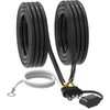 4 Pin 5 Wire Trailer Wiring Harness Kit, Malictele 50FT