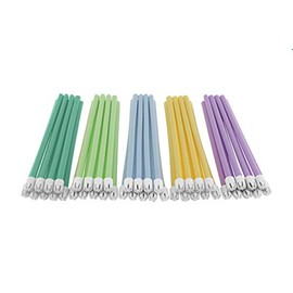 BeeSure BE206 Rainbow Saliva Ejectors, Disposable, Assorted Colors with White Tip (Pack of 500)