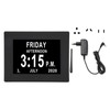 Digital Day Clock 7 Inch Auto Dimmable Clock with Unabbreviated