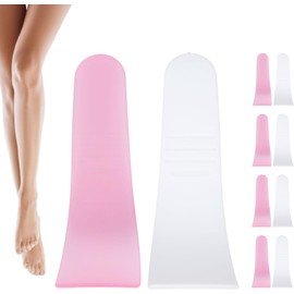 10 Espátulas De Limpieza De Cera Para El Cabello, Reutilizable Espátulas Antiadherentes De Cera De Plástico Espátula De Crema Depilatoria Raspador De Máscara Wax Spatulas Para El Salón Del Hogar