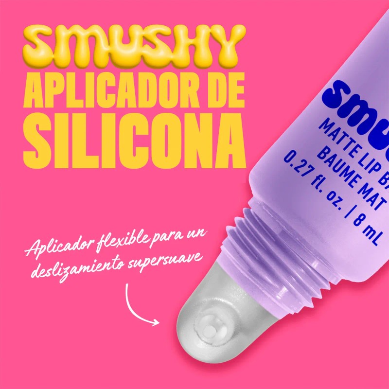 Nyx Pmu Smushy Matte Lip Balm Bálsamo Labial Efecto 8ml