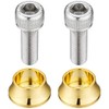 POSH 270308 Top Bridge Fastening Bolt Set (2 Pieces/Set) Gold