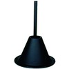 On Time Wildlife Feeders Aluminum Mounting Funnel, Black, 00101