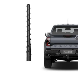GN1Z-18A886-A Radio Antenna Mast Fit for Ford Ranger (2019-2026) | EcoSport (2018-2026) | 7" Spiril Flexible Rubber Antenna, Optimized AM/FM Radio Reception Accessories