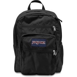 JanSport Big Student Black,  School, Travel, 15" Laptop Sleeve