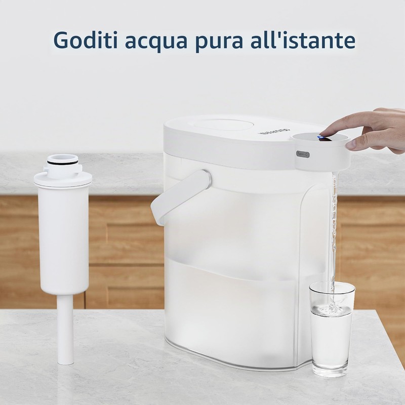 Waterdrop 𝐖𝐃-𝐄𝐖𝐅𝐒 Filtri di Ricambioper Caraffa Filtrante per Acqua Istantanea