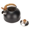 2.5L Stainless Steel Kettle Rustproof Prevent Scalding Whistling Teapot Tea