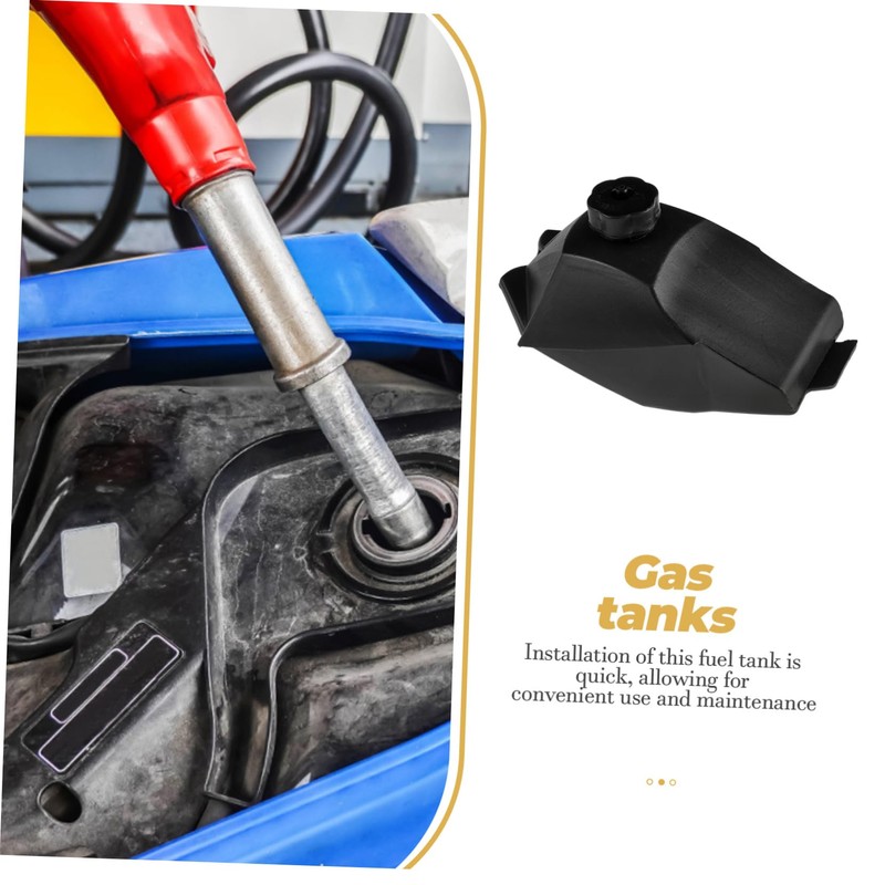 Alipis 49Cc Mini Bike Gas Tank for Stroke Engine Storage
